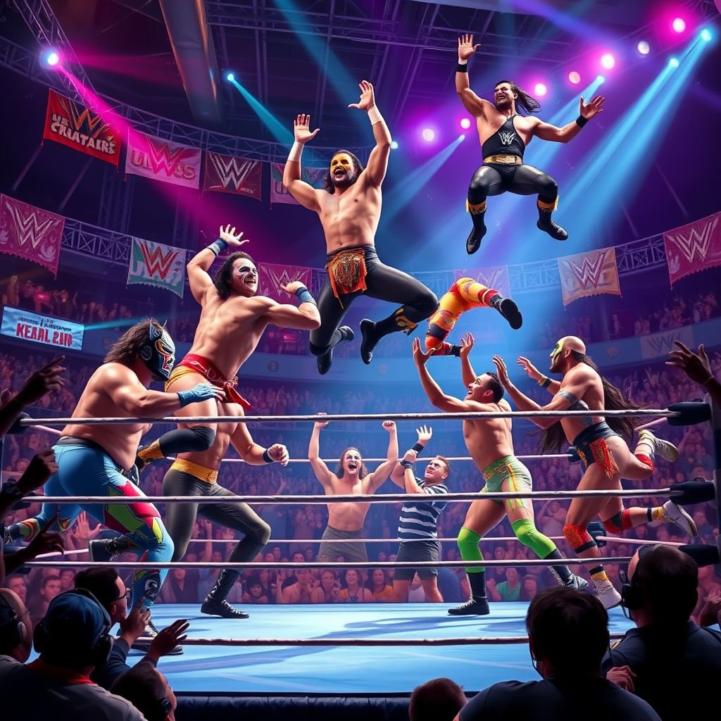 AI Wrestling Crossover Creator