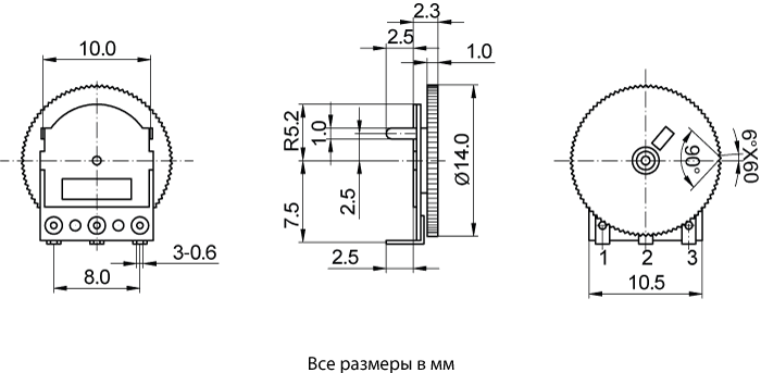 Габаритный чертеж