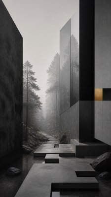 Minimalist Modern Art Style book cover example