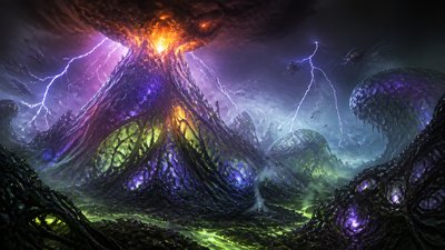 Biopunk Sci-Fi Art YouTube thumbnail example