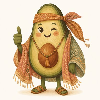 Bohemian Fashion Design sticker example
