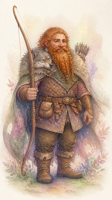 Fairy Tale Fantasy Art tabletop character portrait example