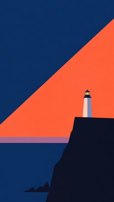 Color Field Minimalism Art Style poster example