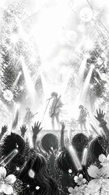 Shoujo Romance Manga Art Style flyer example