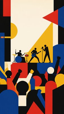 Bauhaus Art Style flyer example