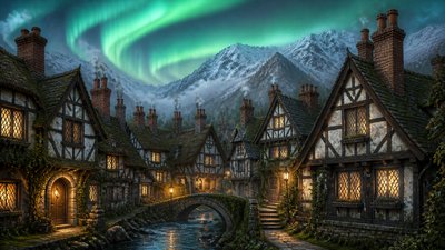 Tudor Architecture Style banner example