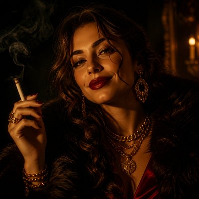 Mob Wife Aesthetic profile picture example