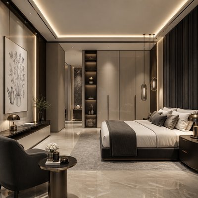 Contemporary Luxe Interior Design coloring page example