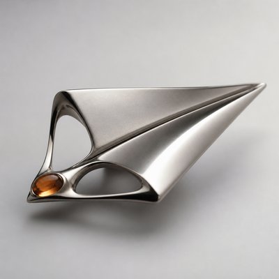 Modernist Silver Jewelry Design icon example