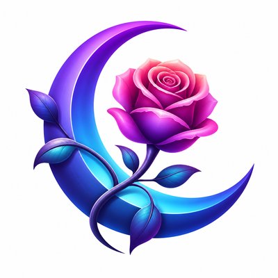 Gradient Icon Design tattoo design example
