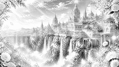 Shoujo Romance Manga Art Style concept art example