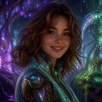 Alien World Sci-Fi Art profile picture example
