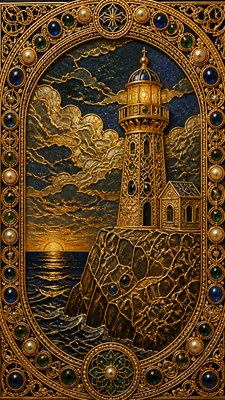 Byzantine Jewelry Design poster example