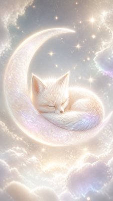 Ethereal Aesthetic baby announcement example