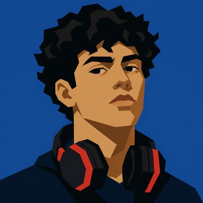 Hard-edge Painting Style Discord profile picture example