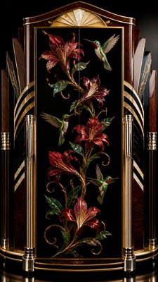 Art Deco Furniture Art phone case design example