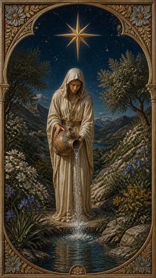 Wildlife Nature Art tarot card example