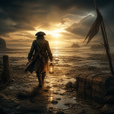 Piratecore Aesthetic album cover example