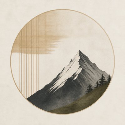 Japanese Architecture Art logo concept example
