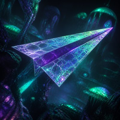 Alien World Sci-Fi Art icon example