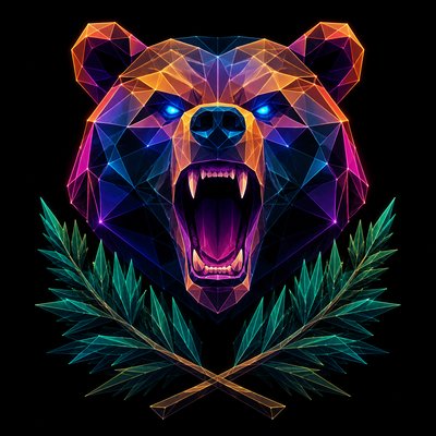 Digital Geometric Art t-shirt design example
