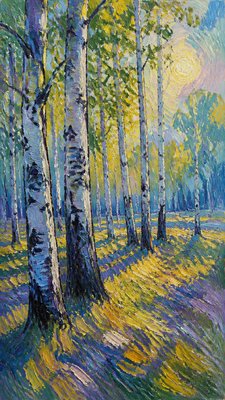 Post-Impressionism Art Style wall art print example