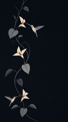 Minimalist Abstract Art Style phone case design example
