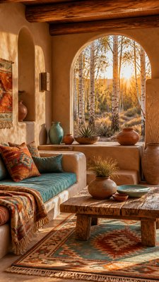 Southwestern Interior Design wall art print example