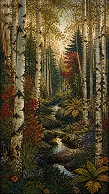 Pre-Raphaelite Art Style wall art print example