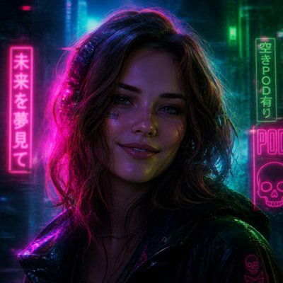 Cyberpunk Art Style profile picture example