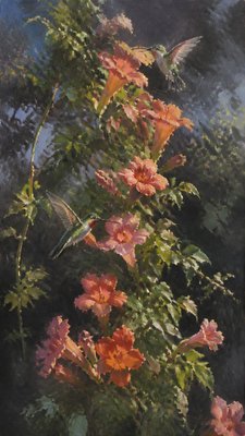 Plein Air Realism Art Style phone case design example