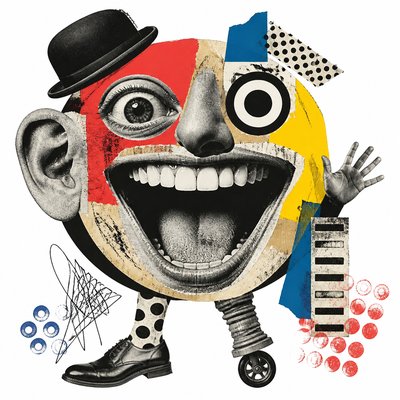 Dada Art Style Twitch emote example