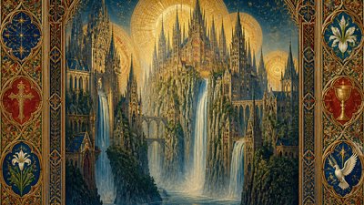 Gothic Religious Art concept art example