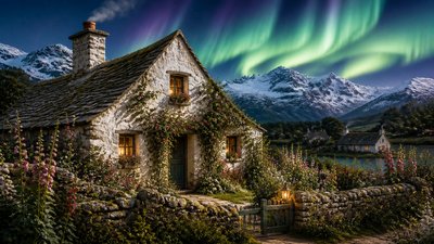 Cottage Vernacular Architecture banner example