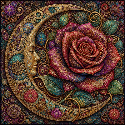 Maximalism Art Style tattoo design example