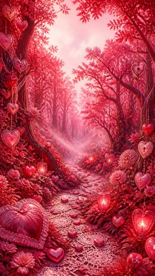 Lovecore Aesthetic book cover example