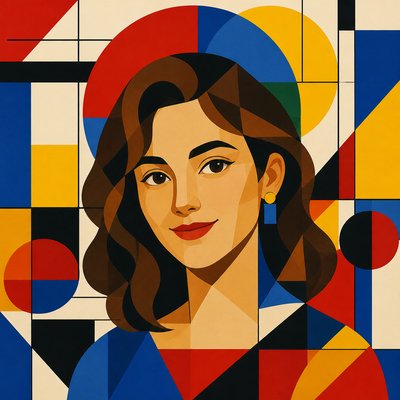 Bauhaus Geometric Art profile picture example