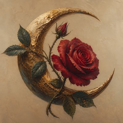 Oil Painting Art Style tattoo design example