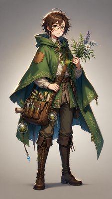 Anime Art Style character design