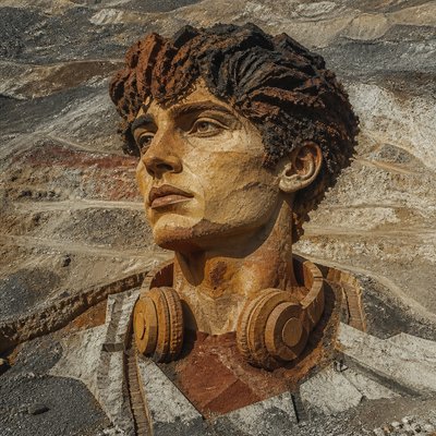 Land Art Style Discord profile picture example