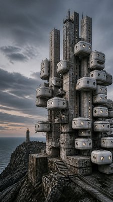 Metabolist Architecture poster example