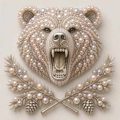 Pearl Jewelry Style t-shirt design example