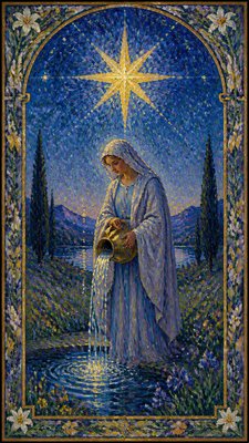Impressionism Art Style tarot card example