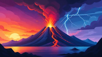Vector Digital Art Style YouTube thumbnail example