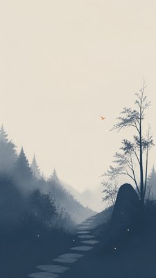 Minimalist Abstract Art Style book cover example
