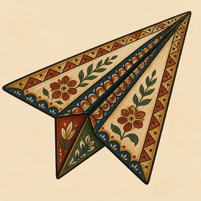 Folk Art Style icon example