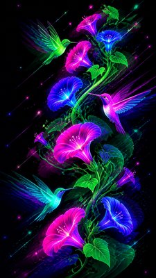 Motion Graphics Digital Art Style phone case design example