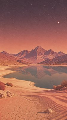 Desertwave Aesthetic phone wallpaper
