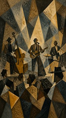Cubism Art Style flyer example