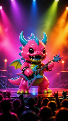 Japanese Toy Art (Sofubi) flyer example